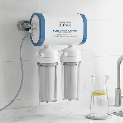 Inlet Pressure 8-125PSI Home Water Purifier Tap Water Supply Water Treatment System Designed to Improve Household Water