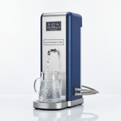 Inlet Pressure 8-125PSI 0.6-8.8kgcm3 Commercial Water Purifiers Providing Tap Water Filtration Solutions for Business